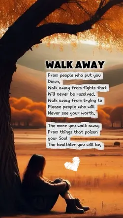 Walk away 