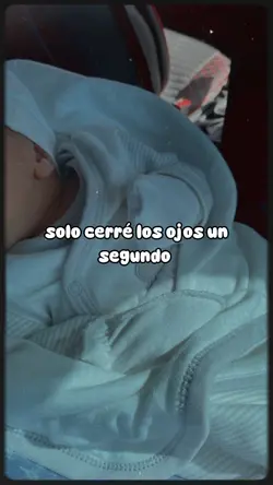 solo cerré los ojos 