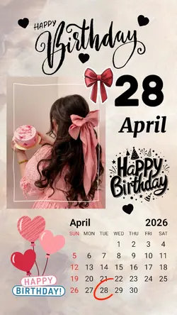 birthday 28 April