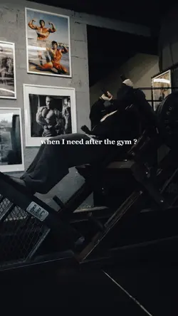 i need after the gym