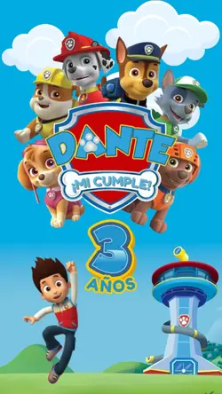 Invitación PawPatrol