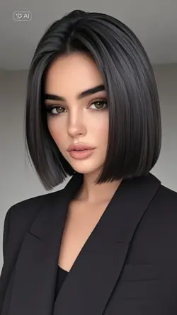 longbob hair effect 