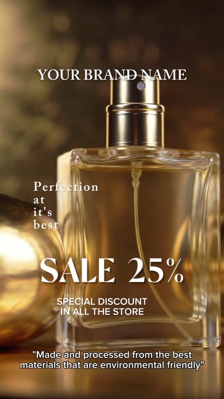 Promoción de perfumes