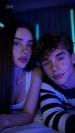 Couple selfie ai