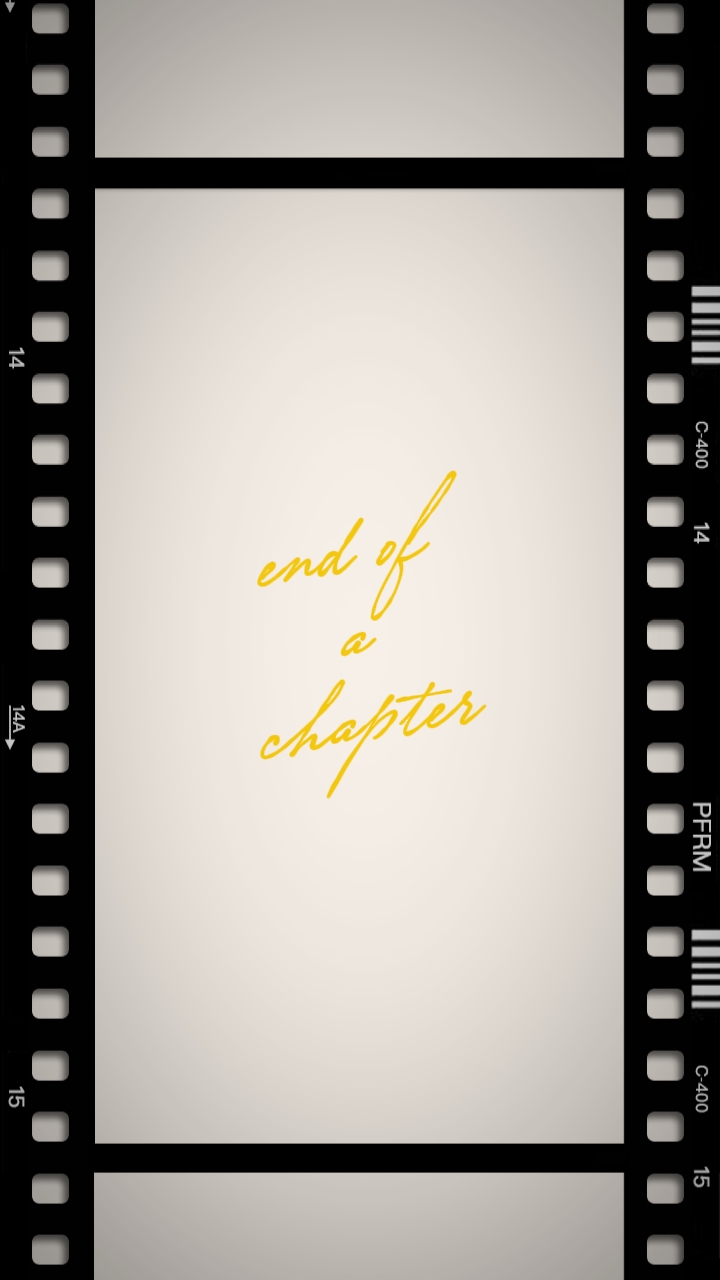 Ende eines Kapitels