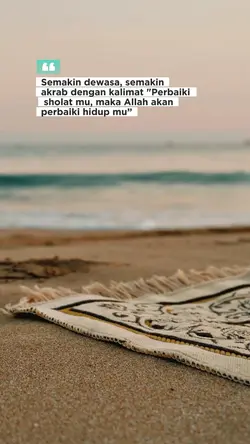 Perbaiki sholatmu