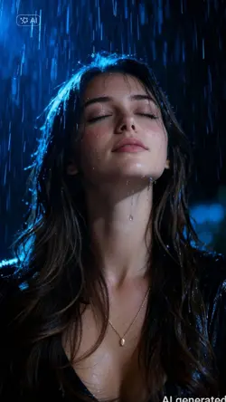 Rain photoshoot