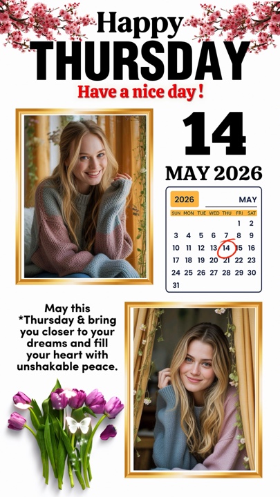 Jueves 14 de mayo de 2026