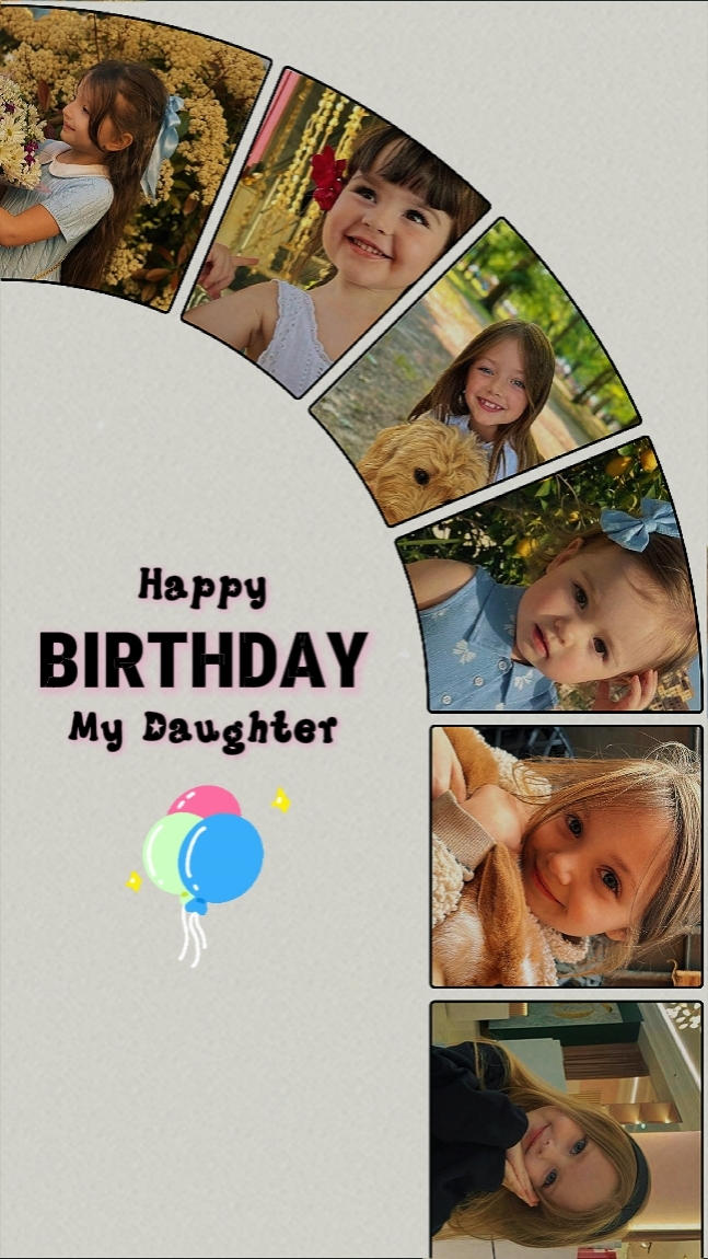 ANIVERSÁRIO MINHA FILHA