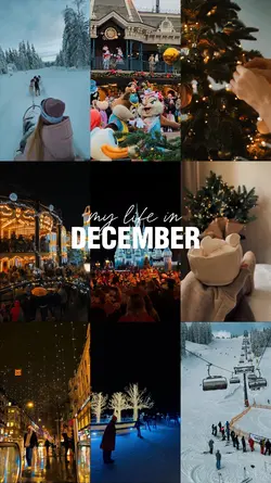 my life in December 
