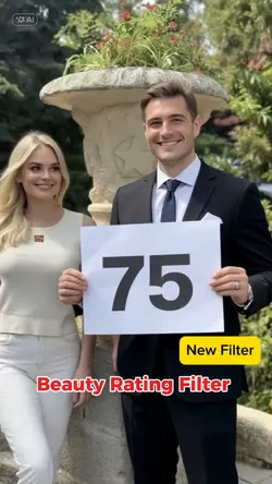 Beauty rating filter