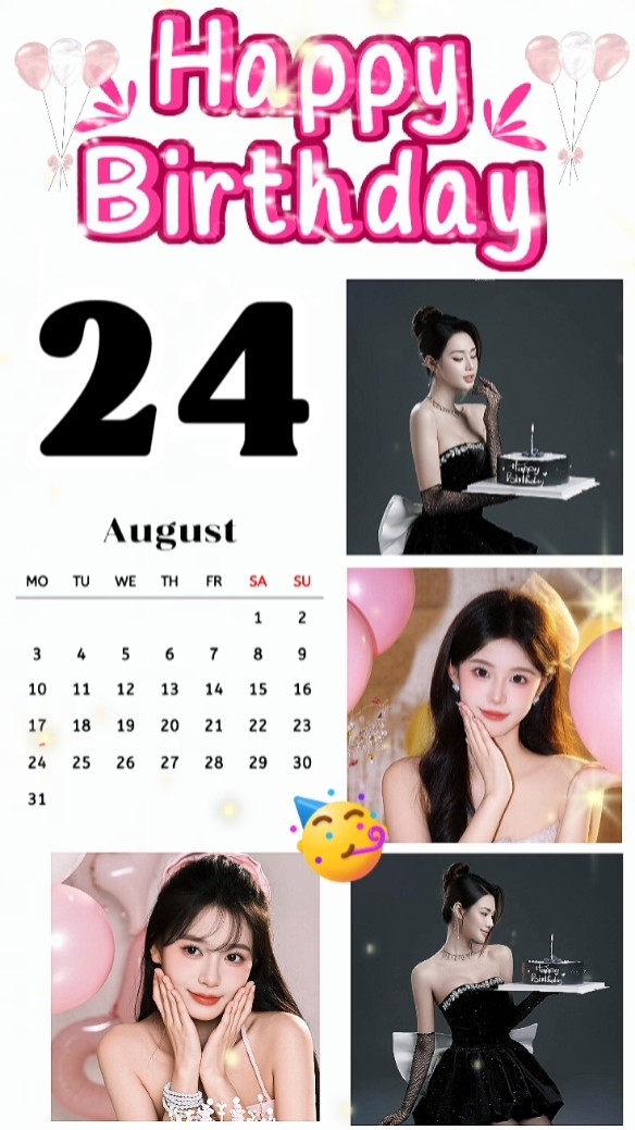 BIRTHDAY 24 AUGUST 