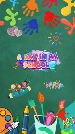 a day in my school 