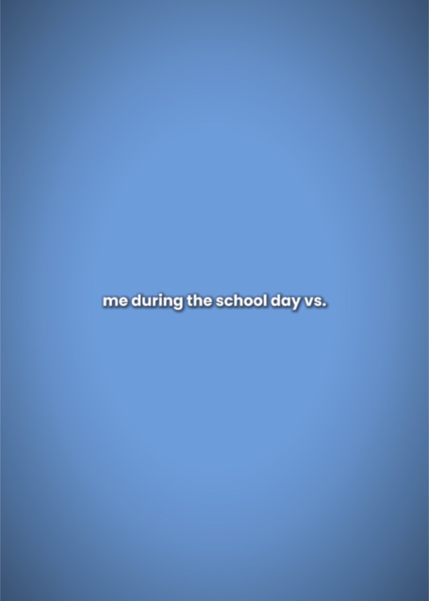 Me during schoo
