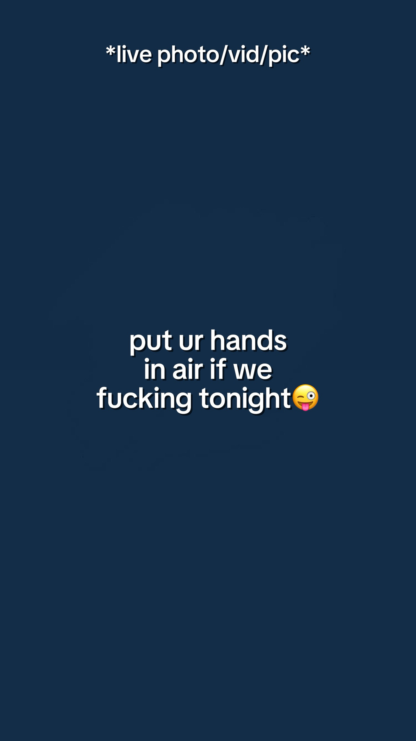 put ur hands in air