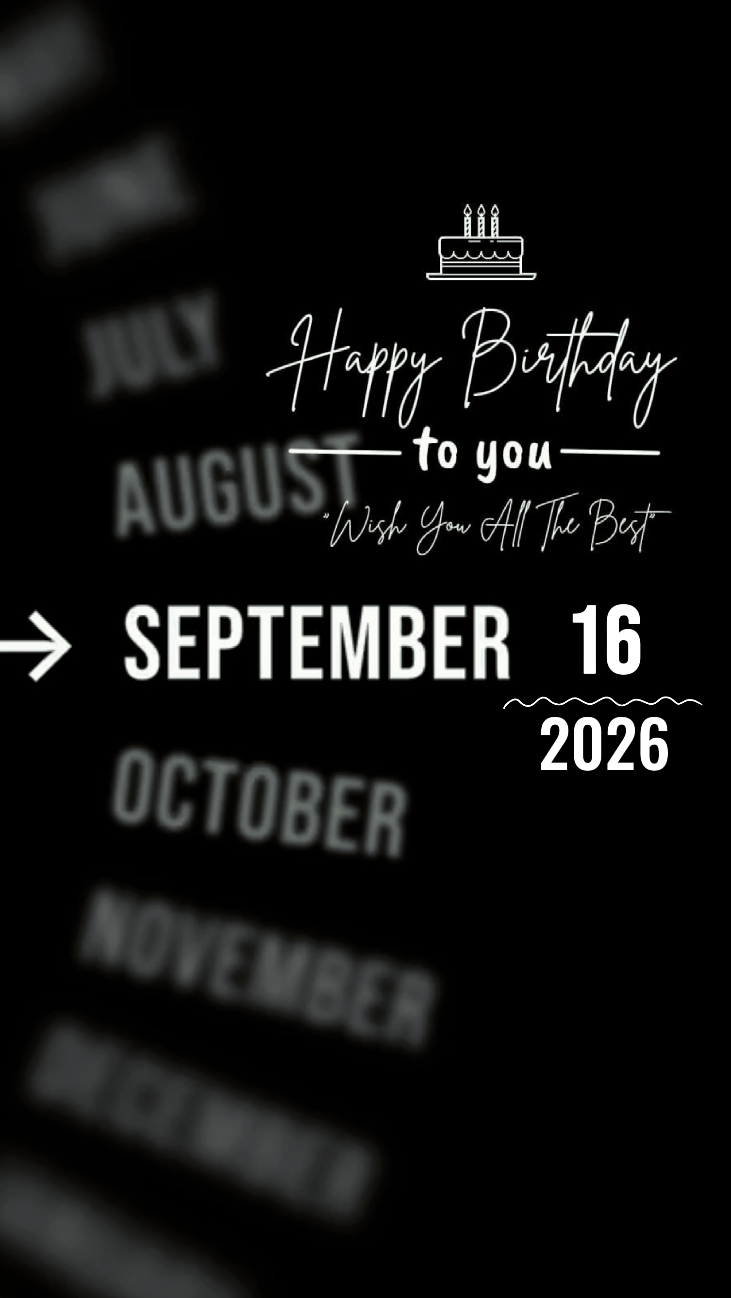 HBD SON 16 SEPTEMBER