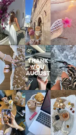 THANK YOU AUGUST