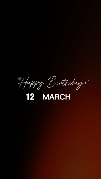 SELAMAT ULANG TAHUN 12