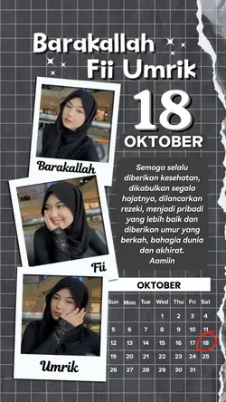 MILAD 18 OKTOBER