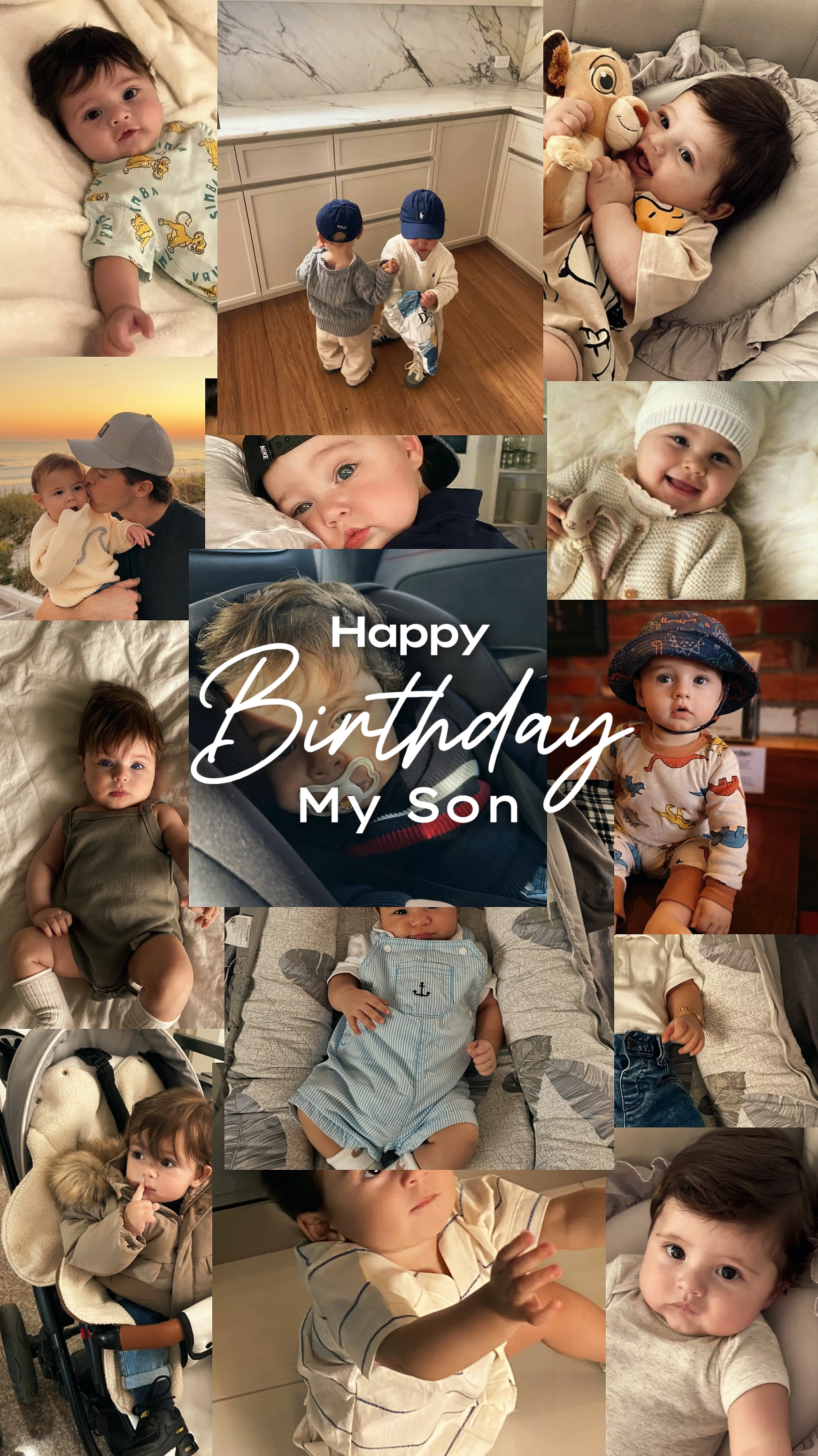 Feliz aniversário filho