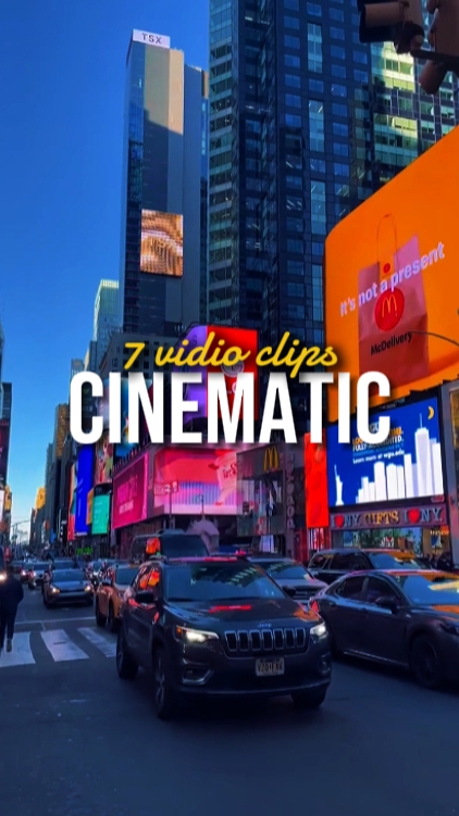 7 vidios cinematic