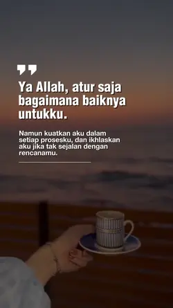 Ya Allah atur saja
