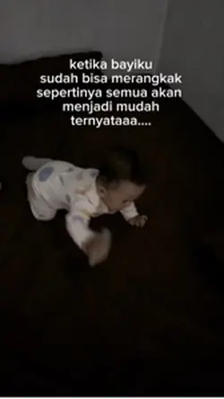 bayi merangkak