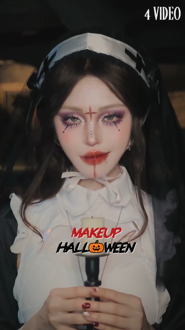 Maquiagem dia das bruxas🎃