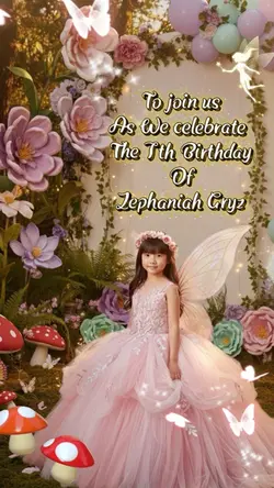 7th Birthday Invitat