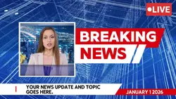 Breaking News Frame 