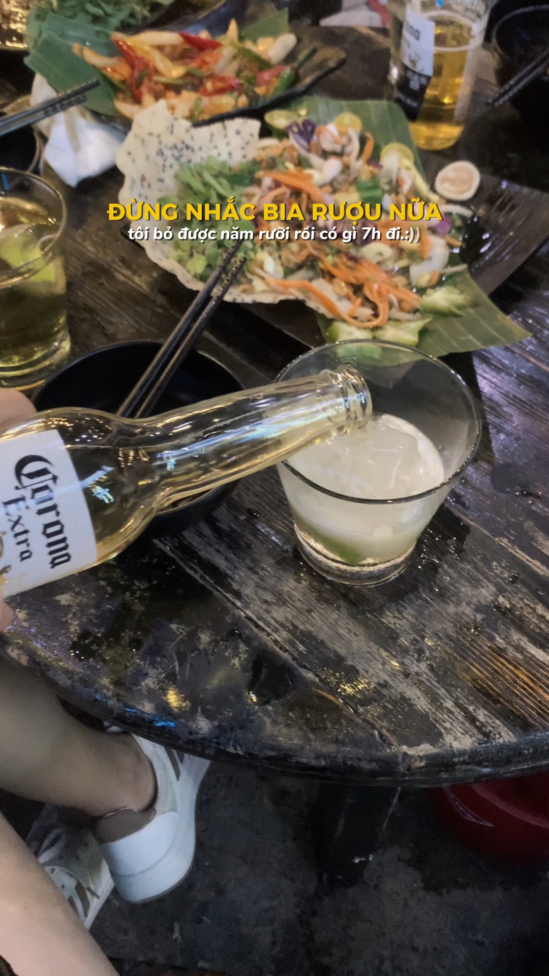 Đừng nhắc bia rượu..