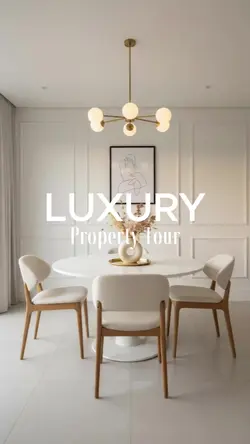 Swipe-Through Luxury Home Tour