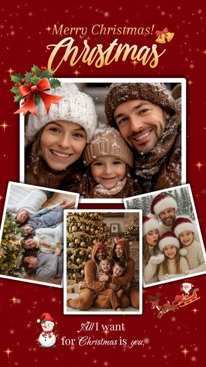 CHRISTMAS PIC FRAME