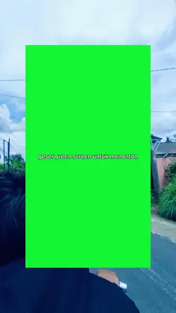 green screen geser 