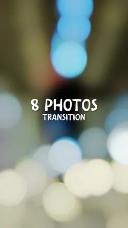 8 photos transition