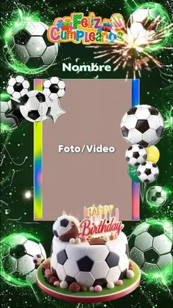 Feliz cumpleaños ⚽️