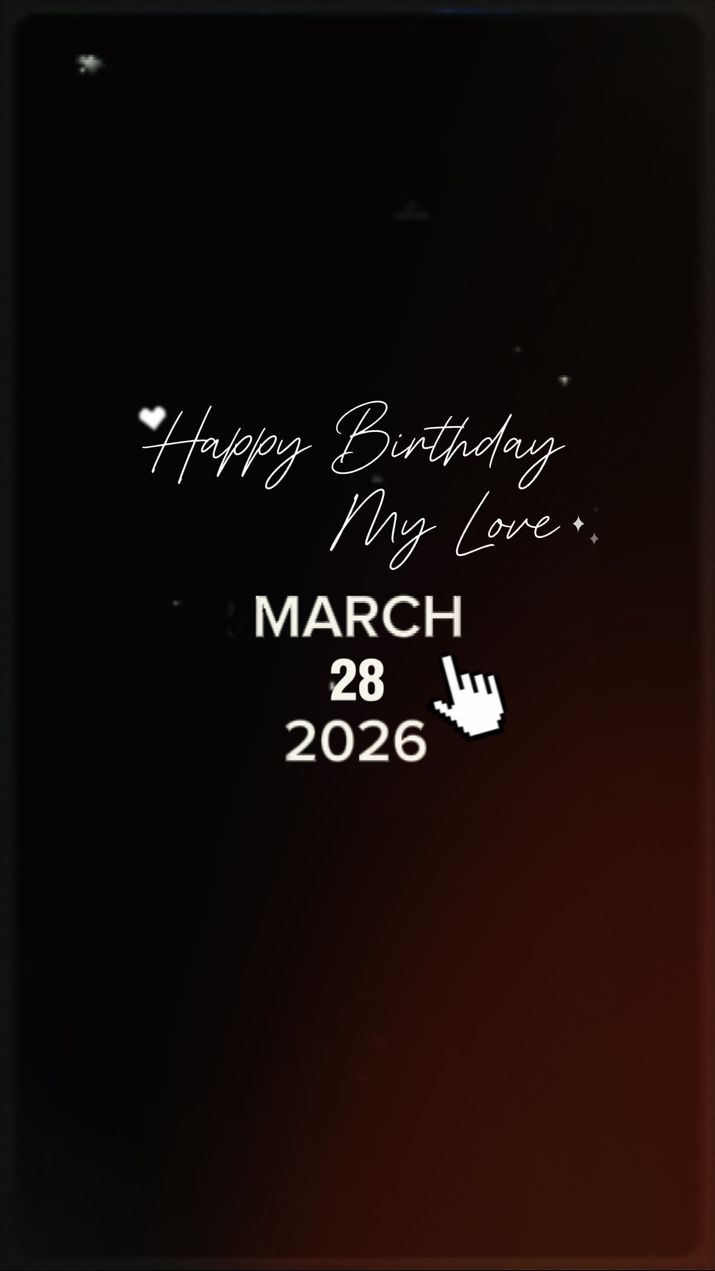 ANNIVERSAIRE MYLOVE 28 MARS