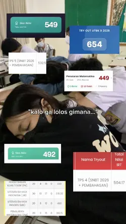 kalo ga lolos gimana