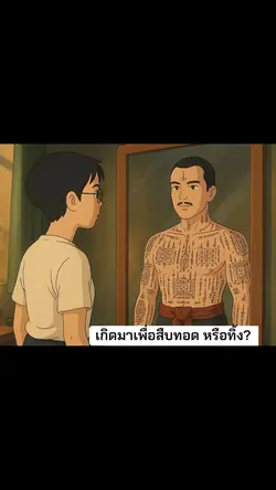 เกิดมาเพื่อสืบทอดหรือทิ้ง