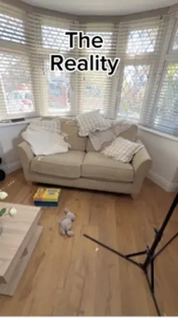 Reality of filming.