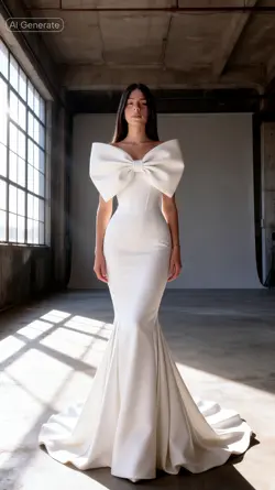 Elegant White Dress 