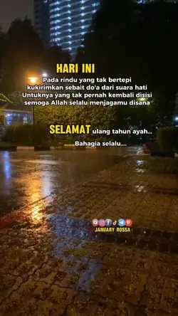 Selamat ulang tahun