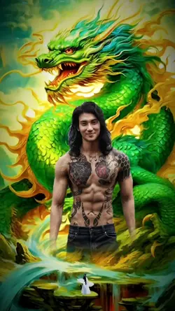 ghép ảnh rồng