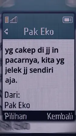 SMS DARI PAK EKO