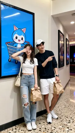 AI Couple cute
