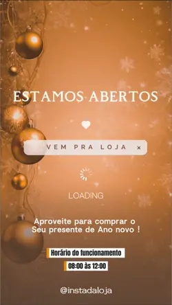 Estamos abertos 