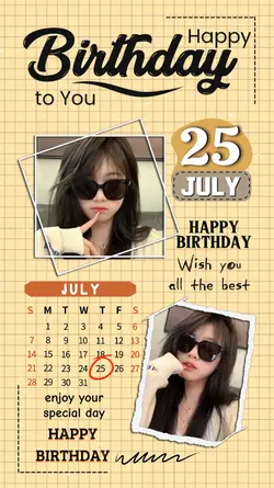 ULTAH 25 JULY