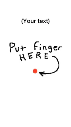 Dog finger meme