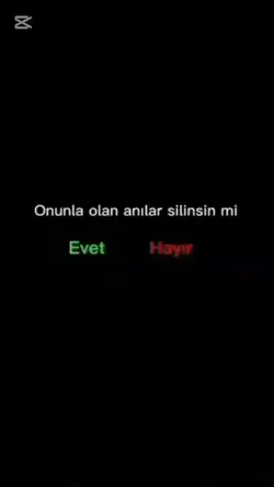 anılar silindi