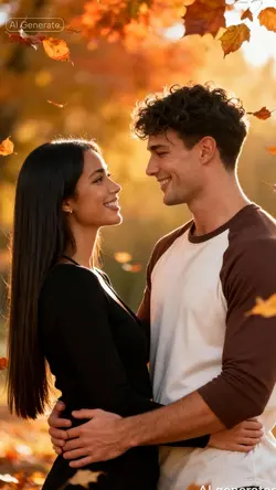Autumn Couple AI